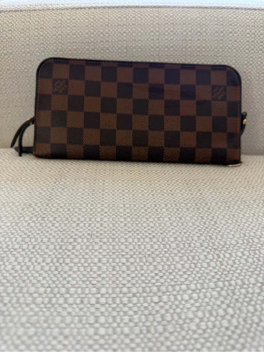 Louis Vuitton Damier Ébène Zippy Wallet